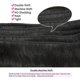 thumbnail image 3 of Hair Bundles Liang Dian Straight 8 8 10 10 +25 cm con cierre, 3 of 8