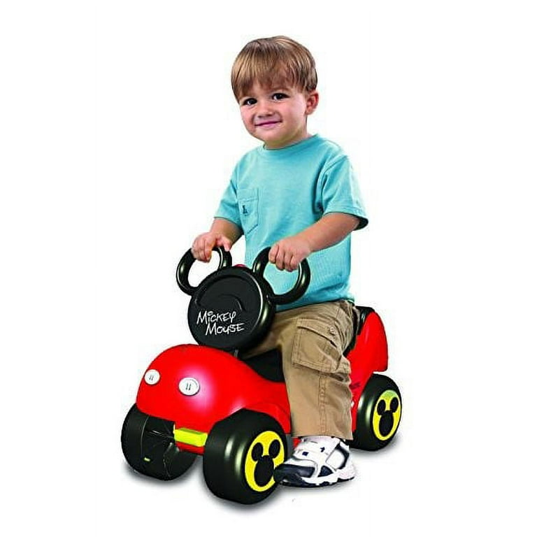 Mickey mouse ride on cheap toy