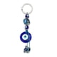 thumbnail image 1 of Llavero de mal de ojo azul turco, llavero de buena suerte, amuleto de bendición para decoración del bolso del coche del hogar, 3 piezas, 1 of 5
