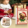 thumbnail image 5 of hulanddfd 2025 Pug Advent Calendar - Christmas Countdown Calendar with 2D Xmas Decorative Pendant 24 Days of Surprises Holiday Gift for Family, 5 of 5
