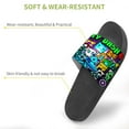 thumbnail image 3 of Geometry Dash Shower Shoes for Women & Men, Non Slip Slippers Sandals Pool Slides Lightweight Beach Shoes for Home Garden Bathroom, 3 of 8