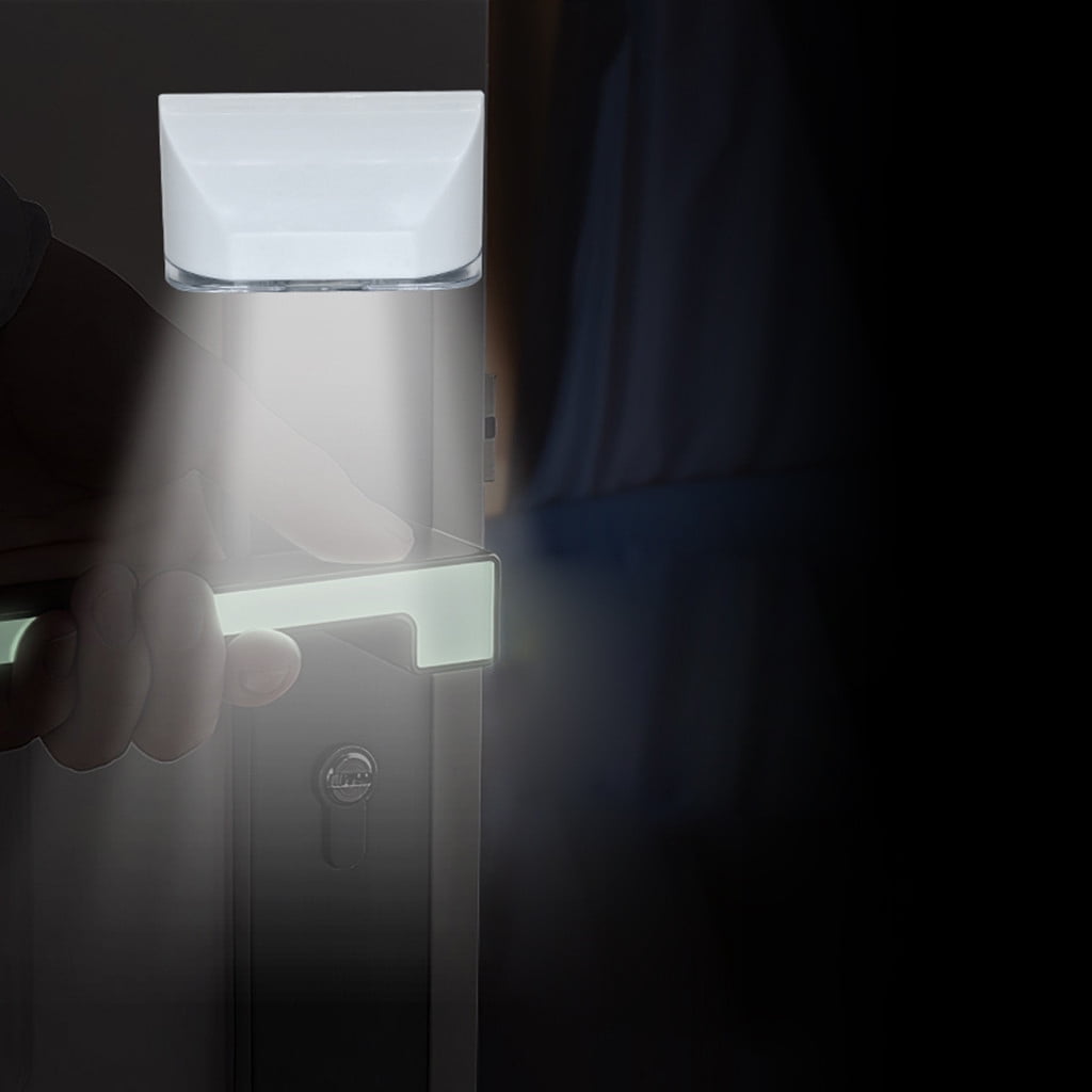 LED Intelligent Door Lock Cabinet Key Induction Small Night Light Sensor Lamp US 
