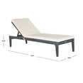 thumbnail image 6 of Safavieh Arcata Outdoor Contemporary Sunlounger with Cushion, 6 of 7