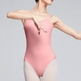 thumbnail image 2 of biudgviw Dance Bodysuits for Women Spaghetti Strap Square Neck Leotards Solid Color Comfortable One Piece Summer Outfits, 2 of 6