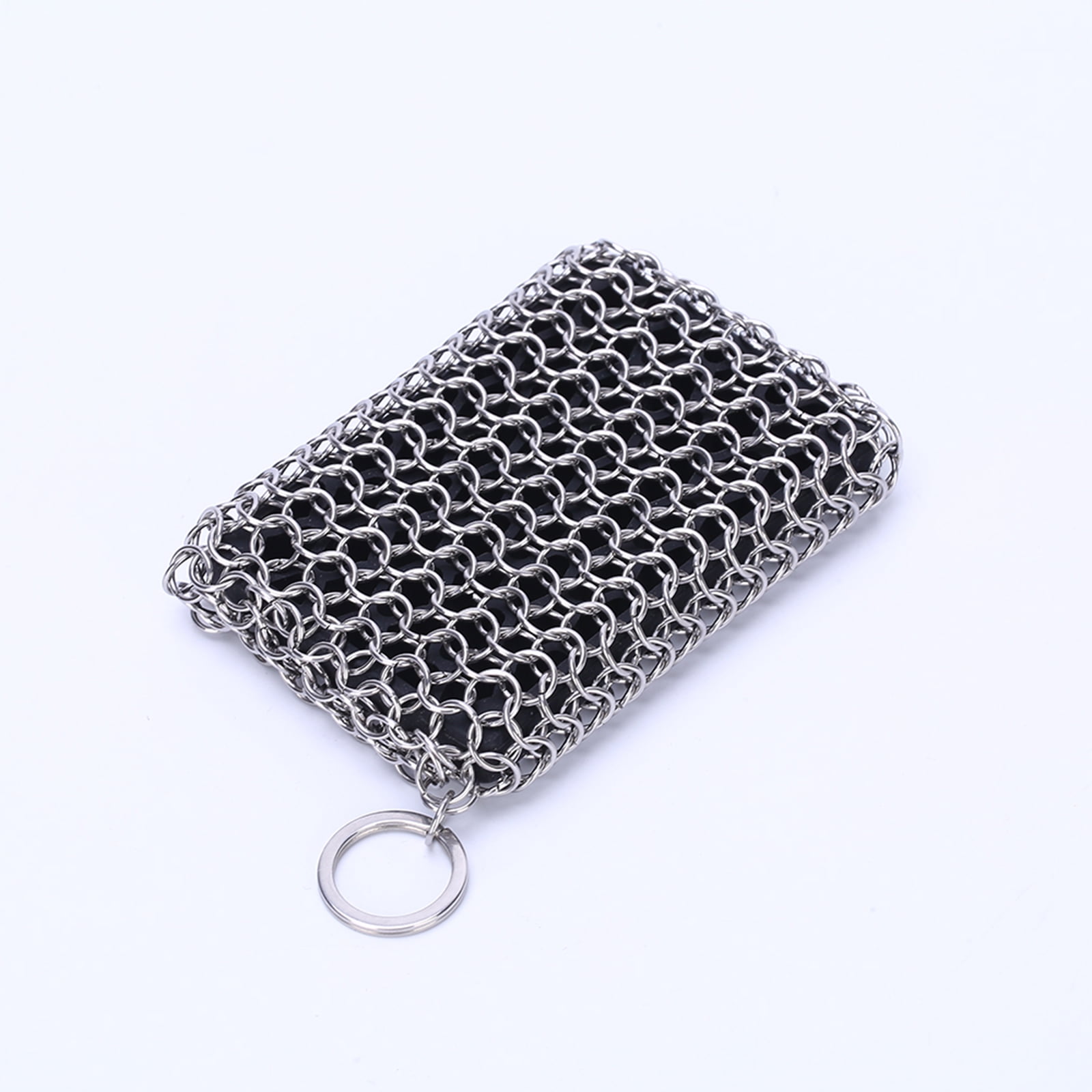 Chainmail Cast Iron Scrubber in 2023  Cast iron, Iron cleaner, Stainless  steel cleaning
