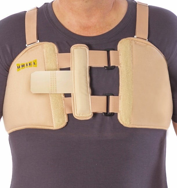 Fracture Recovery Rib Strap Breathable Rib Support Chest Support Strap 