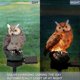 thumbnail image 2 of Garden Owl Solar Lights Outdoor Decor- Resin Owl Solar Led Garden Lights-waterproof, Energy Saving, 2 of 4