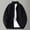 03 Black, variant on Men's Casual Fashion Cardigan Half Stand Collar Patchwork Knitted Cardigan Loose Sweater Loose Outerwear