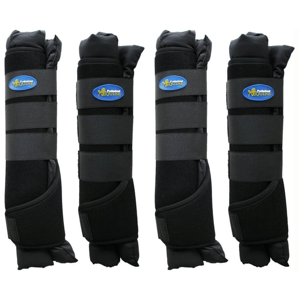 Medium Horse Stable Shipping Boots Wraps Front Rear 4 Pack Leg Hoof Care 41Shipping Walmart