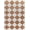 Burnt Orange, variant on Livabliss Lillian Modern Washable Area Rug,7'10" x 10',Mustard