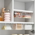 thumbnail image 6 of Dvruxg Plastic Kitchen Storage Bin with Lid, Plastic Storage Bins, Pantry Organizers and Storage Containers, Fridge Organizer Bins Kitchen Cabinet Organizer, 6 of 6