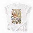 thumbnail image 3 of Halloween Vibes Spooky Season Pumpkin Witch Tis The Season T-Shirt, Fullsizes S-5XL Multicolors T-Shirt, 3 of 5