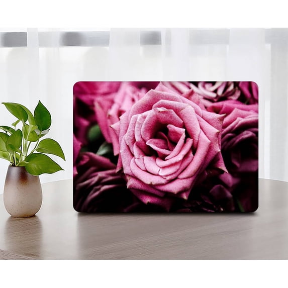 KSK KAISHEK Hard Shell Cover Only Compatible Newest MacBook Pro 15" 2016 2017 2018 2019 A1707&A1990, Rose series 0120