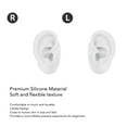 thumbnail image 3 of Silicone Ear Model, 1 Pair  Left Right Soft Human Ear Model Flexible Reusable Multifunctional Portable  Ear  Practice for Jewelry Earring Display, 3 of 8