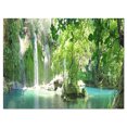 thumbnail image 2 of Kursunlu Waterfalls Antalya - Landscape Photography Canvas Print, 2 of 3