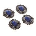 thumbnail image 1 of 2/4 Unidades De Cristal Rhinestone De material perla Flatback Flor Botón Craft Scrapbooking Adornos DIY Joyería Que Hace Los Hechos Craft 3x2.5cm, 1 of 6