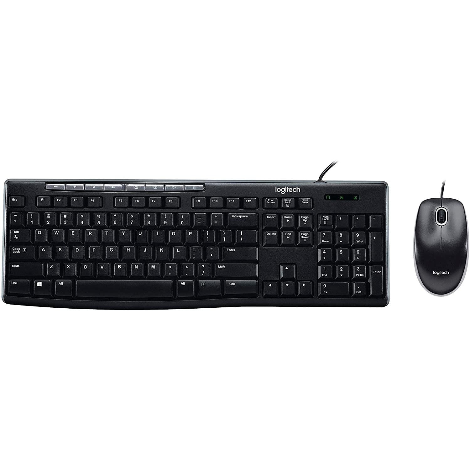 Paquete teclado y mouse Logitech inalambrico MK270 Walmart en linea