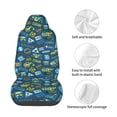 thumbnail image 4 of Fuzoiu Heavy Equipment Machinery Print Elastic Car Seat Covers, Seat Cover Protector,Universal Fit Interior Covers for Most Cars,Washable Seat Cover Non Slip for SUV,Sedan,Van, 4 of 5