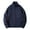 Dark Blue, variant on HKEJIAOI Men's Fleece Jacket Classic Full Zip Stand Collar Solid Color Lightweight Casual Soft Warm Coats with Zipper Pocket