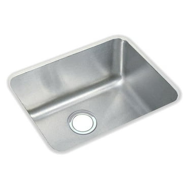 Elkay Lustertone Classic Stainless Steel 20-1/2" x 16-1/2" x 7-7/8", Single Bowl Undermount Sink