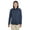 NAVY, variant on Ladies' Perfect Fit™ Half-Placket Tunic Top 2XL FRENCH BLUE