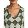 thumbnail image 4 of No Boundaries Juniors Polo Dress with Short Sleeves, 4 of 5