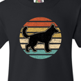 thumbnail image 4 of Inktastic German Shepherd Silhouette Vintage Retro Youth T-Shirt, 4 of 5