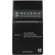 Nugenix Free Testosterone Booster for Men- High Quality Men's Test Support- 42 Count