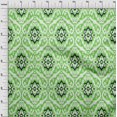 thumbnail image 4 of oneOone Rayon Light Green Fabric Asian Ikat Craft Projects Decor Fabric Printed By The Yard 56 Inch Wide, 4 of 4