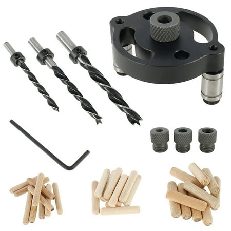 

willkey Locator Drill Guide Jig Woodworking Straight Hole for Vertical Hole Drilling US
