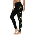 thumbnail image 3 of lcziwo Ofertas Flash Del Dia, St Patrick Day Leggings for Women Irish Green Shamrock Print Leggings Casual High Waist Butt Lifting Yoga Pants Holiday Tights Black L, 3 of 6