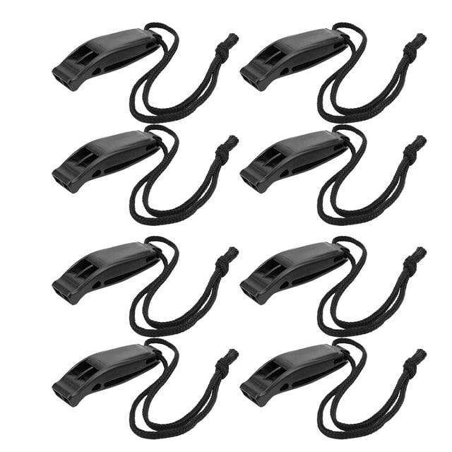 Plastic Water Sports Emergency Survival Whistle Double Frequency Accessory for Outdoor
