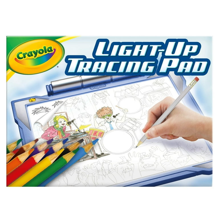 Crayola Light Up Tracing Pad Blue : Target