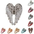 thumbnail image 3 of SmartBy Lady Fashion Multicolor Rhinestone Wings of Angel Charm Ring Finger Jewelry Gift, 3 of 8