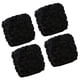 thumbnail image 5 of Hilo grueso de pompón, 4 bolas, cómodo para tejer a mano, hilo suave, hilo de peso para cojines, almohadas, bufandas, manualidades Negro, 5 of 8