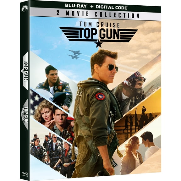 Top Gun: 2-Movie Collection (Blu-ray   Digital Code) (Walmart Exclusive)