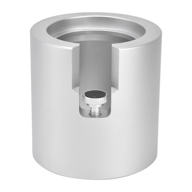 Soporte de aleación de aluminio para prensar café, herramienta de barista para accesorios de café en el hogar. Plata 53mm