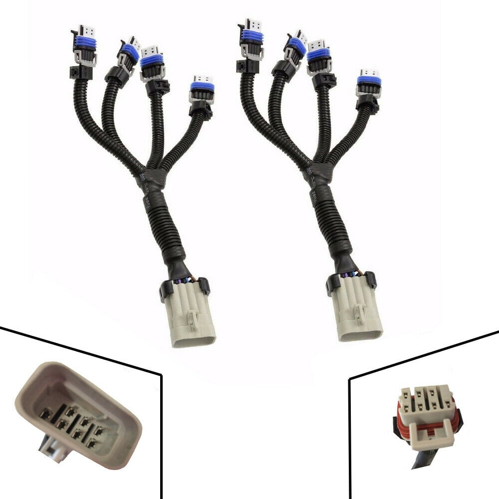 2 X Ignition Coil Harness Connector Relocation Brackets For LQ9 LQ4 LS2