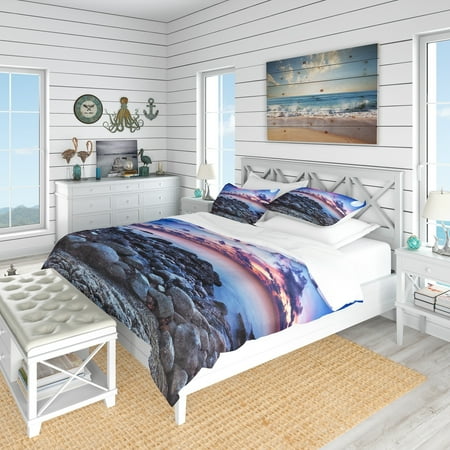 Design Art Designart Full Moon Fantasy Seascape Nautical