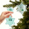 thumbnail image 1 of Decoración acrílica colgante de copos de nieve de la amistad – Multicolor, 3,15 pulgadas, recuerdo cálido para las fiestas • Adorno duradero para Navidad, Festival de Primavera, Celebración, Regalo, 1 of 8