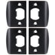 thumbnail image 2 of Juego de 4 placas de cierre de acero inoxidable para cerrojo, herramientas de refuerzo para puertas que garantizan la estabilidad y alineación de la cerradura., 2 of 7