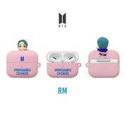 BTS RM Character Figure - Soft Jell Protective Rubber Cover Case for Apple Airpods Pro