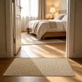 thumbnail image 5 of Cadancy Doormat Woven Texture Non Slip Backing Entryway Rug for Front Door Mudroom Patio Low Profile Absorbent Floor Mat Machine Washable Home Kitchen Accent Carpet Pad, 5 of 7