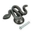 thumbnail image 5 of Snake Shape Zinc Alloy Furniture Handle Door Cabinets Knobs For Children Room Kitchen Cupboard Drawer Door Vintage Pull Handle, 5 of 6