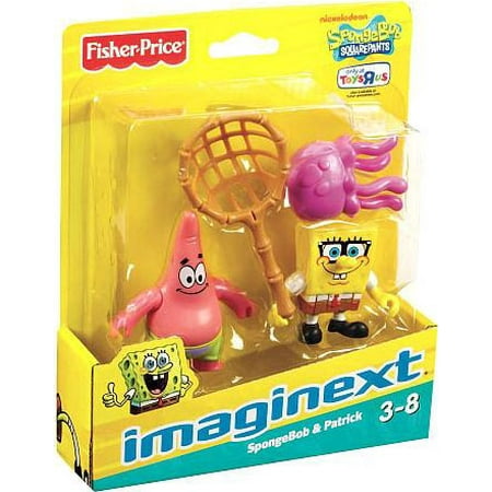 Spongebob Squarepants Imaginext SpongeBob & Patrick Mini Figure 2-Pack