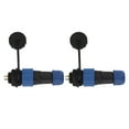 thumbnail image 4 of SD16 Plugs And Sockets, SD16 IP68 Waterproof Connector High Strength G3/8 Thread Solid Contact Pin  For Instrumentation SD16 2Pin Rear Nut,SD16 3Pin Rear Nut,SD16 4Pin Rear, 4 of 8