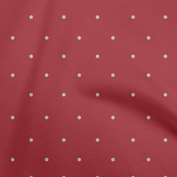 polka dots dress material