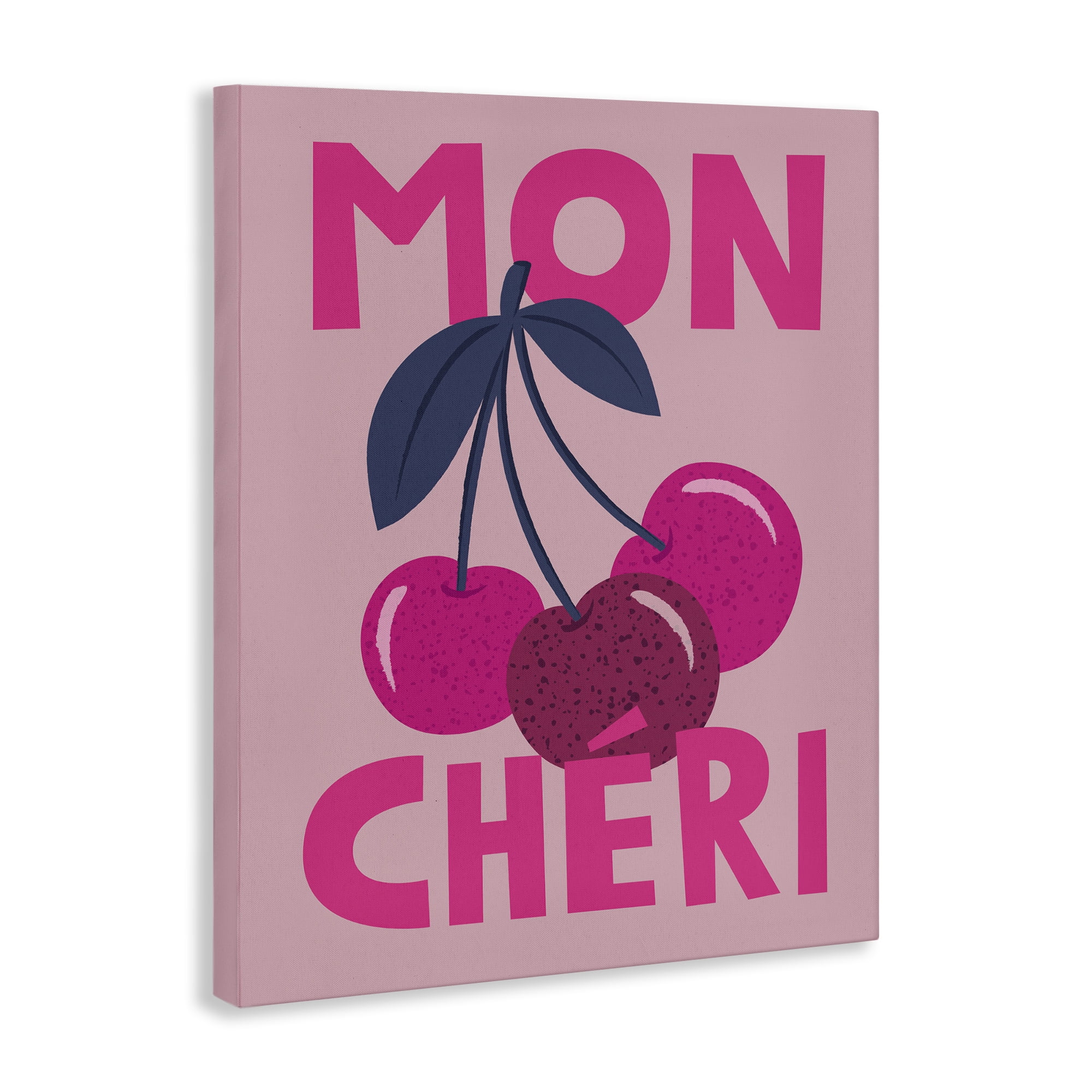 Stupell Industries Mon Cheri Fruits Food & Beverage Painting Wrapped Canvas Art Print Wall Art, 36 x 48