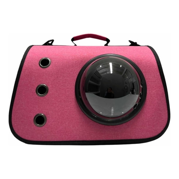 Transportador - Capsula Bolsa Portátil Para Mascotas rosa Unitalla Giropet GP-TC40