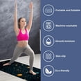 thumbnail image 2 of Constellation Yoga Towel with Storage Bag, 72.8"x26.8", Suitable for Yoga, Pilates, Fitness, etc., 2 of 6